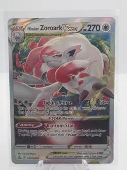Pokemon TCG Hisuian Zoroark VSTAR Sword & Shield SWSH298 Black Star Promo NM🔥 - Image 1