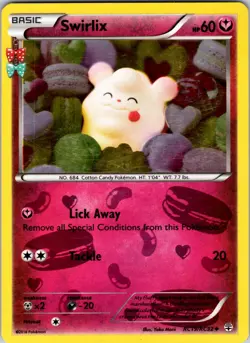 Swirlix RC19/RC32 Generations: Radiant Collection Pokemon LP Holo - Image 1