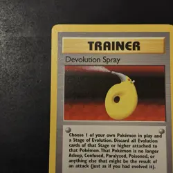 Pokemon Vintage Non-Holo Rare Devolution Spray 072/102 Base Set WotC 1999 - Image 2