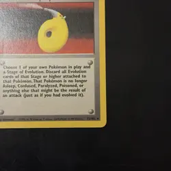 Pokemon Vintage Non-Holo Rare Devolution Spray 072/102 Base Set WotC 1999 - Image 4