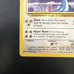 Vintage Pokemon Non-holo Rare Dragonair 18/102 Base Set WotC 1999 - Image 5