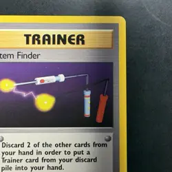 Pokemon Vintage Non-Holo Rare Item Finder 74/102 Base Set WotC 1999 - Image 3