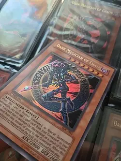 Dark Magician of Chaos IOC-065 1st Edition Wavy Print Holo Bleed - Image 2