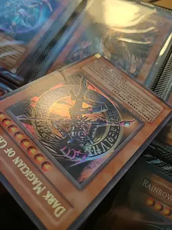 Dark Magician of Chaos IOC-065 1st Edition Wavy Print Holo Bleed - Image 3