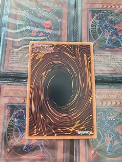 Dark Magician of Chaos IOC-065 1st Edition Wavy Print Holo Bleed - Image 5
