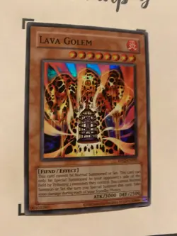 LAVA GOLEM - RP02-EN082 ENGLISH Yu-Gi-Oh! CARD SUPER RARE HOLO KONAMI TCG OCG - Image 4