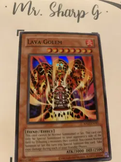 LAVA GOLEM - RP02-EN082 ENGLISH Yu-Gi-Oh! CARD SUPER RARE HOLO KONAMI TCG OCG - Image 5