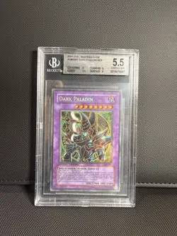 Yu-Gi-Oh! TCG Dark Paladin DMG-001 Limited Edition Beckett 5.5 - Image 1