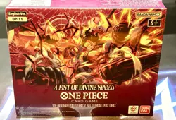One Piece TCG OP-11 A Fist of Divine Speed Booster Box Lot of 3 Sealed English - Image 3