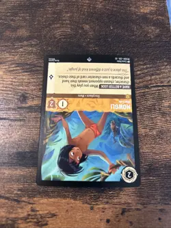 Disney Lorcana Whispers in the Well - Mowgli - Man Cub - Regular #19 - Image 3