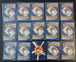 Pokemon Vintage Lot Of 15 Cards, Shadowless, 1st Edition, E Series - Image 2