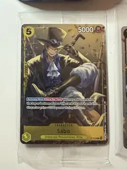 One Piece CCG Tin Promo Cards Set Sealed Luffy, Ace, And Sabo With Opened Tins - Image 2