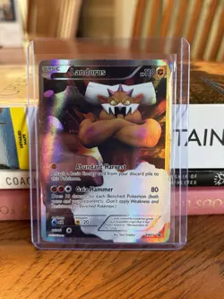 Pokemon Landorus Full Art Promo Holo Card BW43 English NM/LP - Image 1