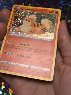 Growlithe Holo 4/15 McDonalds 2022 Promo TCG Pokemon Card MP - Image 2