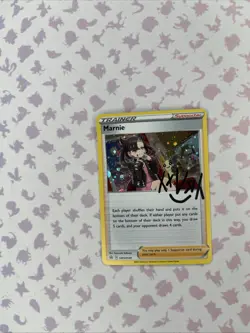 Pokemon TCG Marnie SWSH Black Star Promos Holo Card SWSH120 - Image 1
