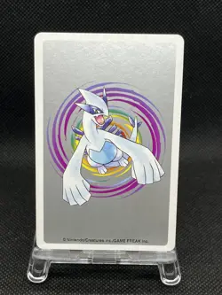 Smeargle Pokemon Trump Playing Card Silver Lugia Back Nintendo Japanese - Image 2