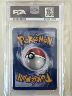 Pokemon TCG Machamp Holo Rare Card 9/101 Hidden Legends PSA 8 - Image 2