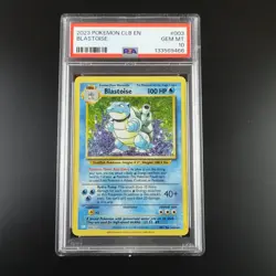 PSA 10 Blastoise 003/034 Classic Collection English Holo Graded Pokemon Card - Image 1