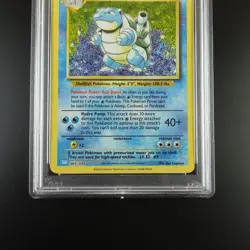 PSA 10 Blastoise 003/034 Classic Collection English Holo Graded Pokemon Card - Image 3