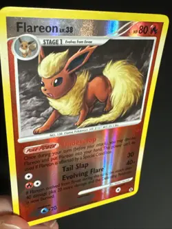 Flareon 19/111 Rising Rivals 2009 Reverse Holo Rare Pokemon Card TCG LP/NM - Image 5