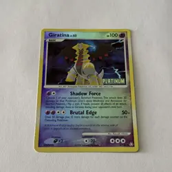 Giratina 4/146 Reverse Holo Platinum Stamp BK Promo Pokemon Card TCG Burger King - Image 1