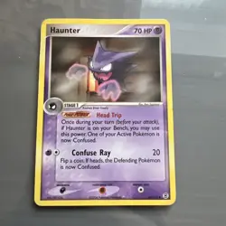 Haunter 34/112 EX FireRed & LeafGreen Pokemon Card NM - Image 1
