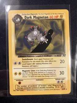 🧲Dark Magneton 28/82 Team Rocket Regular Unlimited - Pokemon Tcg Lp Single Card - Image 1