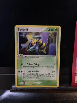 Pokemon Card Beedrill EX FireRed & LeafGreen 1/112 Holo Rare 359💎LP💎 - Image 1