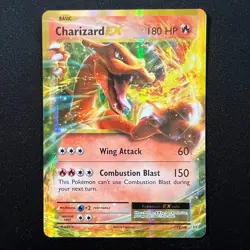 Charizard EX 12/108 Pokemon XY - Evolutions Holo Ultra Rare Card LP+ - Image 1
