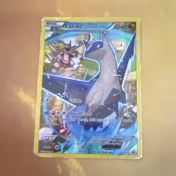 Pokemon Latios Full Art Promo Holo Basic Card XY79 XY 100HP TCG - Image 1