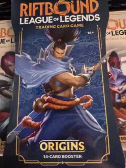 UVS Games Riftbound League of Legends Origins 14-Card Booster Pack - Image 2