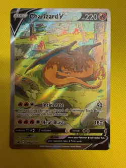 Charizard V SWSH260 Pokemon TCG Sword & Shield Black Star Promo Card NM - Image 1