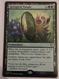 Springleaf Parade Commander: Lorwyn Eclipsed Regular - Image 1