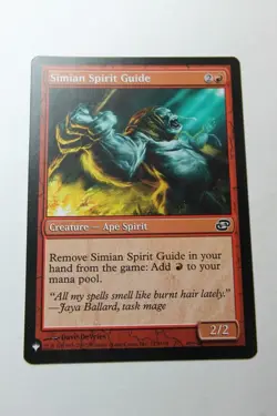 MTG Simian Spirit Guide x1- XX-The List-Lightly Played - Image 1