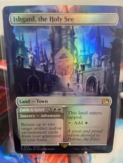 Ishgard, the Holy See (Borderless) Final Fantasy Foil - Image 1