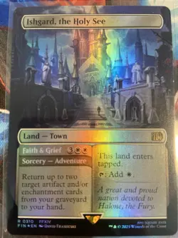 Ishgard, the Holy See (Borderless) Final Fantasy Foil - Image 2