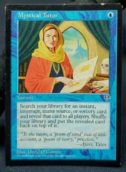 Mystical Tutor MTG Mirage 1996 NM - Image 1