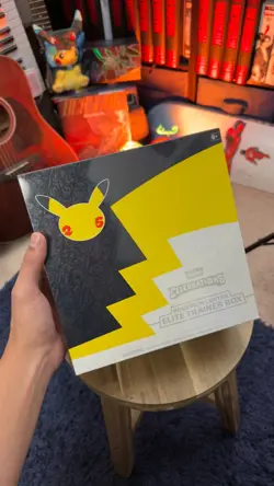 Pokemon Center Celebrations Elite Trainer Box ETB Sealed Minty Sharp Corners - Image 1