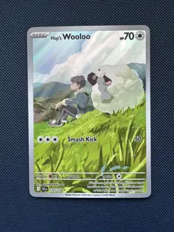 Pokemon TCG Hops Wooloo Card Scarlet Violet Journey, 170/159 - Image 1