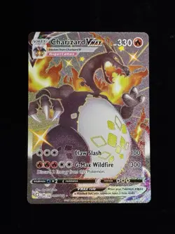 Pokemon Charizard VMAX Shining Fates SV107/SV122 Full Art Holo TCG Rare - NM - Image 3