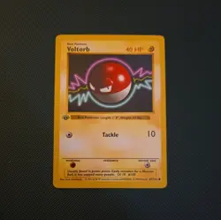 Pokemon Base Set 1st Edition Voltorb Shadowless 67/102 - Image 1