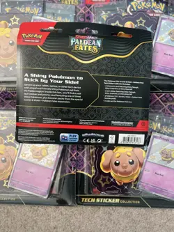 Lot Of 5– SEALED Pokemon TCG Paldean Fates Tech Sticker Collections - Image 5