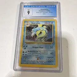 The Pokemon Company Gyarados 6/102 Base Set Unlimited Holo Rare 1999 CGC 9 - Image 1