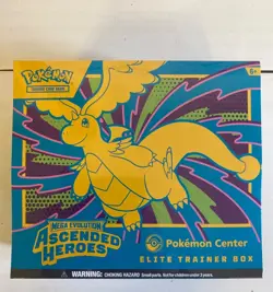 Pokemon TCG - Ascended Heroes Pokemon Center ETB Elite Trainer Box IN HAND - Image 1