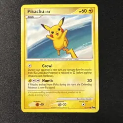 Pokemon TCG Pikachu 15/17 Pop Series 9 Promo Common LP - Image 1