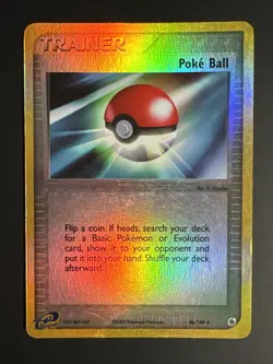 Poke Ball - Ex Ruby & Sapphire 86/109 Reverse Holo Pokemon TCG - Image 1