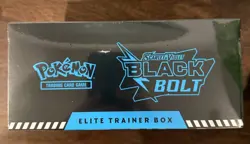 Pokemon TCG Scarlet & Violet Black Bolt ETB Elite Trainer Box - New & Sealed - Image 3
