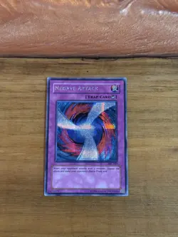 Negate Attack TSC-003 Prismatic Secret Rare Card Near Mint Condition - Image 1