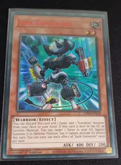 Yugioh Junk Converter LDS3-EN118 Ultra Rare (RED) Near Mint 1st Edition - Image 1