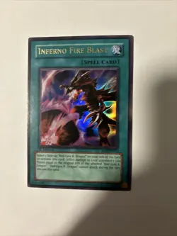 Yugioh Inferno Fire Blast SOD-EN042 1st Edition Ultra Rare NM/M - Image 1
